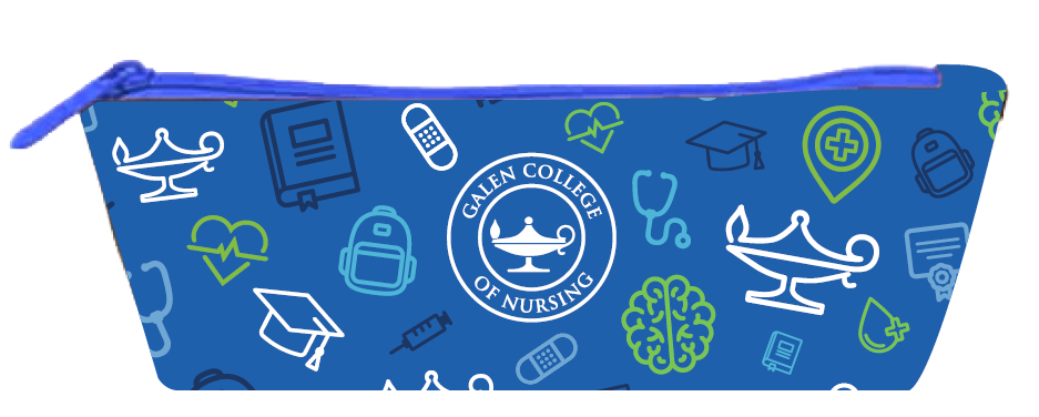 GCN-190 | Galen Vegan Leather Pencil Pouch