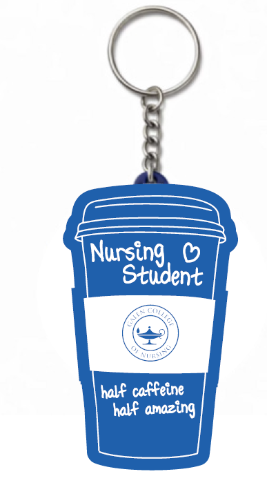GCN-193 | Galen Custom Coffee Cup Shape PVC Keychain
