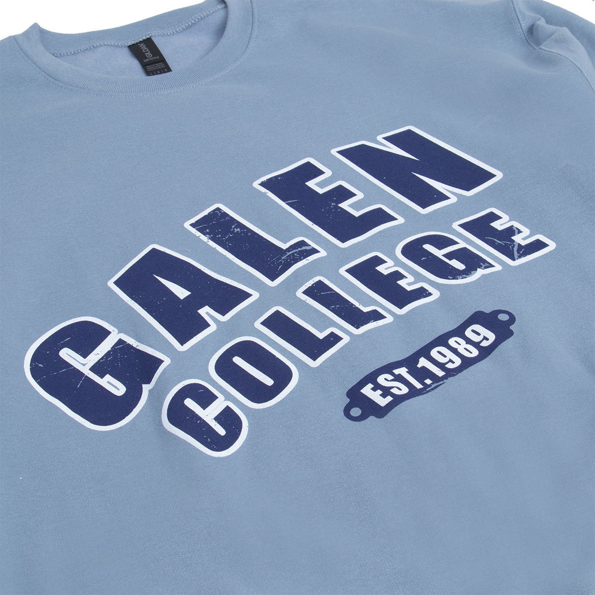 Galen College Oversized Print Crewneck Sweatshirt