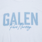 Galen White Striped Tee