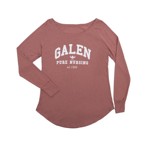 Galen Pure Nursing Triblend Long Sleeve Ladies Tee